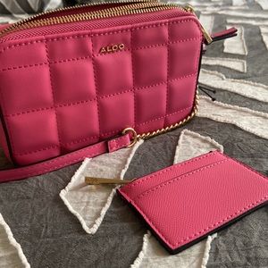 Pink Aldo Crossbody Bag